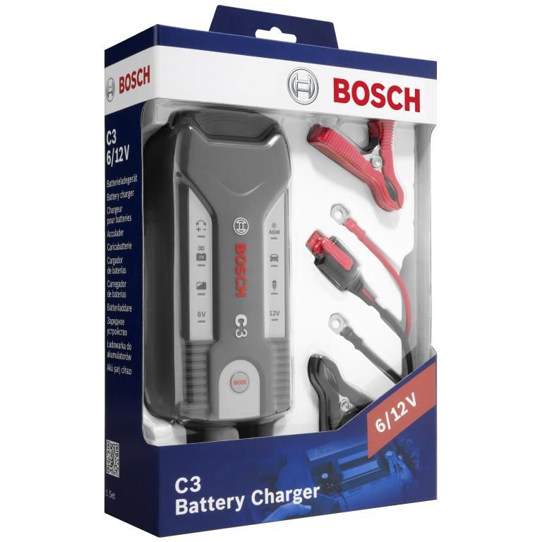 Chargeur de batterie BOSCH C3 - ref. 0 189 999 03M au meilleur prix - Oscaro