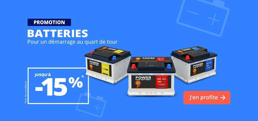 Bannière promotionnelle CLAS. Offre jusqu’à -30 % sur une sélection d’outils et équipements d’atelier. Visuel présentant un coffret d’outils, des chandelles et accessoires mécaniques. Bouton d’appel à l’action « J’en profite ».