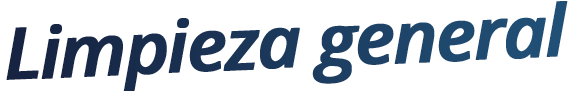 Limpiza general