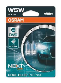 Ampoule, feu clignotant OSRAM W5W COOL BLUE® INTENSE (Next Gen) -  2825CBN-02B au meilleur prix - Oscaro
