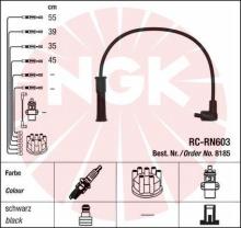 8185 NGK RC-RN603 Kit de câbles d'allumage Nombre de conduites: 4