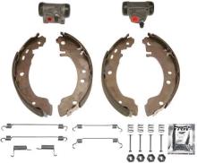 Boucher Zubehörsatz Mâchoires de frein tambour frein arriere Lancia Chrysler 32769