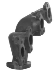 Collecteur D'échappement Imasaf Pour Fiat Ducato 2.5 D (1982-1994) - Pièce Auto De Qualité, Remplacement Facile