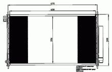 Denso AIRE ACONDICIONADO CONDENSADOR DCN40016-A//C-Fits Honda Accord VII