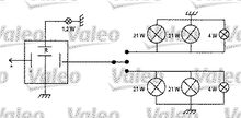 CENTRALE CLIGNOTANTE VALEO 641424