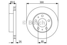 1 Disque de frein frein à disque BOSCH 0 986 479 314