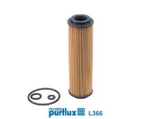 Filtre à Huile Purflux L366 – Grande Capacité De Filtration, Pour Moteur Essence/diesel