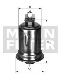 MANN-FILTER WK 614/34