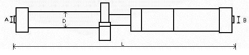 Arbre de transmission, entraînement essieux GKN ref. 28140