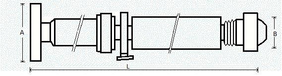 Arbre de transmission, entraînement essieux GKN ref. 28147