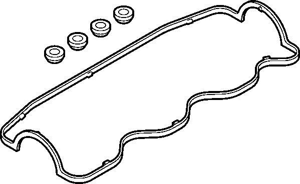 Jeu de joints d'étanchéité, couvercle de culasse ELRING 339.250