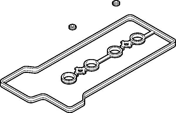 Jeu de joints d'étanchéité, couvercle de culasse ELRING 389.280