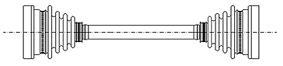 Cardan METELLI ref. 17-0001