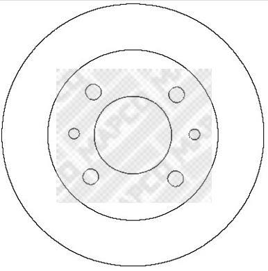 Disques de frein MAPCO 15270