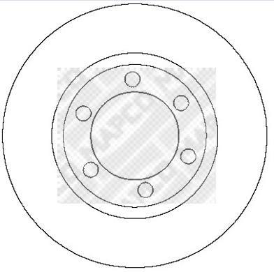 Disques de frein MAPCO 15271