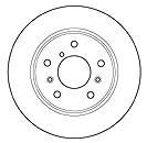Disques de frein MAPCO 15534
