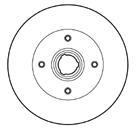 Disques de frein MAPCO ref. 15772