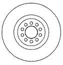 Disques de frein MAPCO 15872