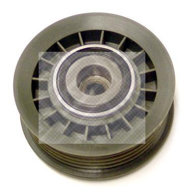 Rolo de desvio da correia trapezoidal estriada MAPCO ref. 24895