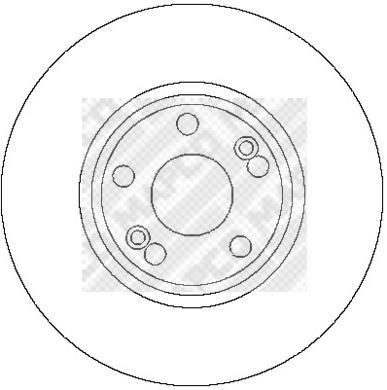 Disques de frein MAPCO 25101