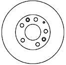 Disques de frein MAPCO ref. 25528