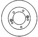 Disques de frein MAPCO 25571