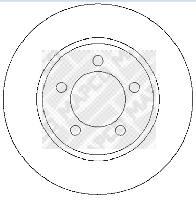 Disques de frein MAPCO 25603
