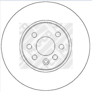 Disques de frein MAPCO ref. 25701