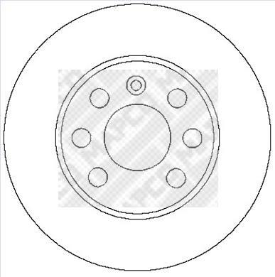 Disques de frein MAPCO 25702
