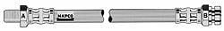 Flexible de frein (Durite de frein) MAPCO ref. 3713