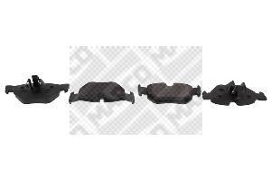 Juego de 4 pastillas de freno (Almohadilla de freno) MAPCO ref. 6813