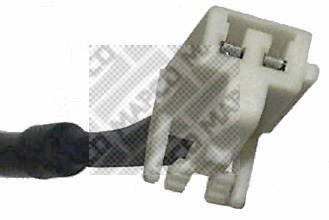 Capteur ABS (Capteur de vitesse de roue) MAPCO 86587