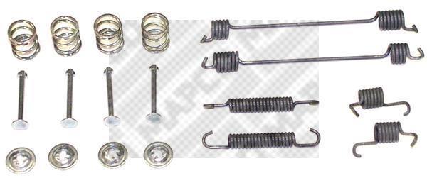 Kit d'accessoires pour mâchoire de frein à tambour MAPCO ref. 9111