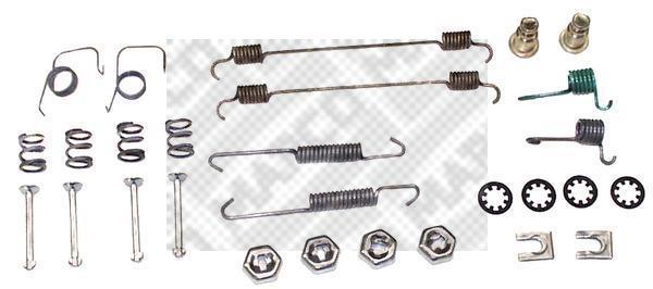 Kit d'accessoires pour mâchoire de frein à tambour MAPCO ref. 9131