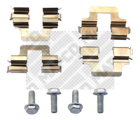 Kit d'accessoires pour plaquette de frein à disque MAPCO ref. 9310