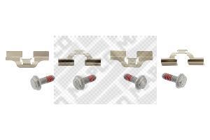 Kit d'accessoires pour plaquette de frein à disque MAPCO ref. 9392