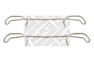 Kit d'accessoires pour plaquette de frein à disque MAPCO ref. 9601