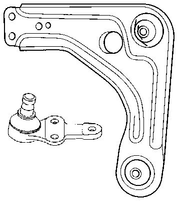 Triangle de suspension SIDEM 3374