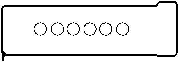 Jeu de joints d'étanchéité, couvercle de culasse AJUSA 56004200