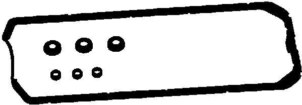 Jeu de joints d'étanchéité, couvercle de culasse AJUSA 56006600