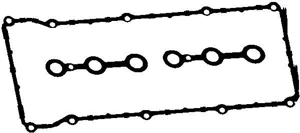 Jeu de joints d'étanchéité, couvercle de culasse AJUSA 56006700