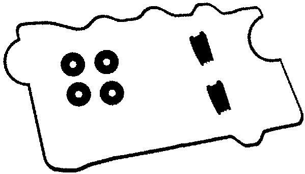 Jeu de joints d'étanchéité, couvercle de culasse AJUSA 56010000