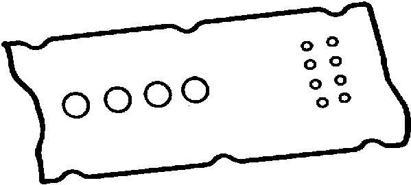 Jeu de joints d'étanchéité, couvercle de culasse AJUSA 56028300