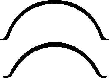 Joint de carter d'huile CORTECO 028013H