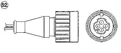 Sonda lambda NGK ref. 1973