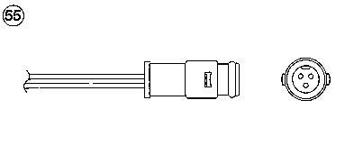 Sonde lambda NGK 0453