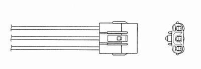 Sonde lambda (Sonde à oxygène) NGK ref. 0256