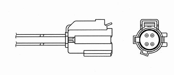 Sonda lambda NGK ref. 6381