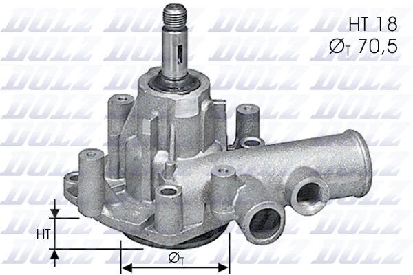 Pompe à eau DOLZ ref. M140