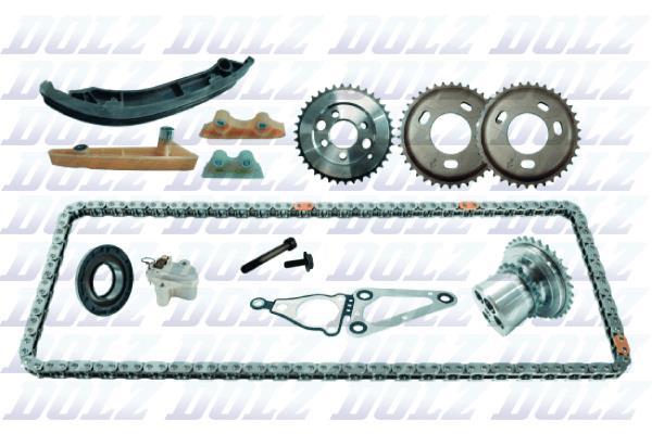 Jeu de distribution à chaînes (Kit chaîne de distribution) DOLZ ref. SKCF014